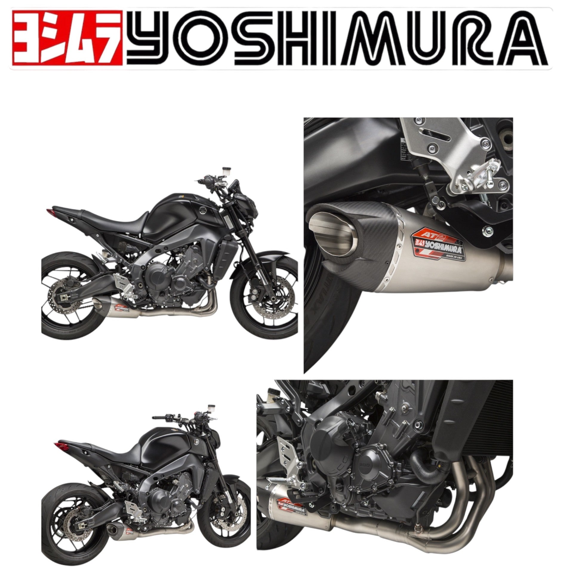 Yamaha MT09 2024 Yoshimura Full System Exhaust